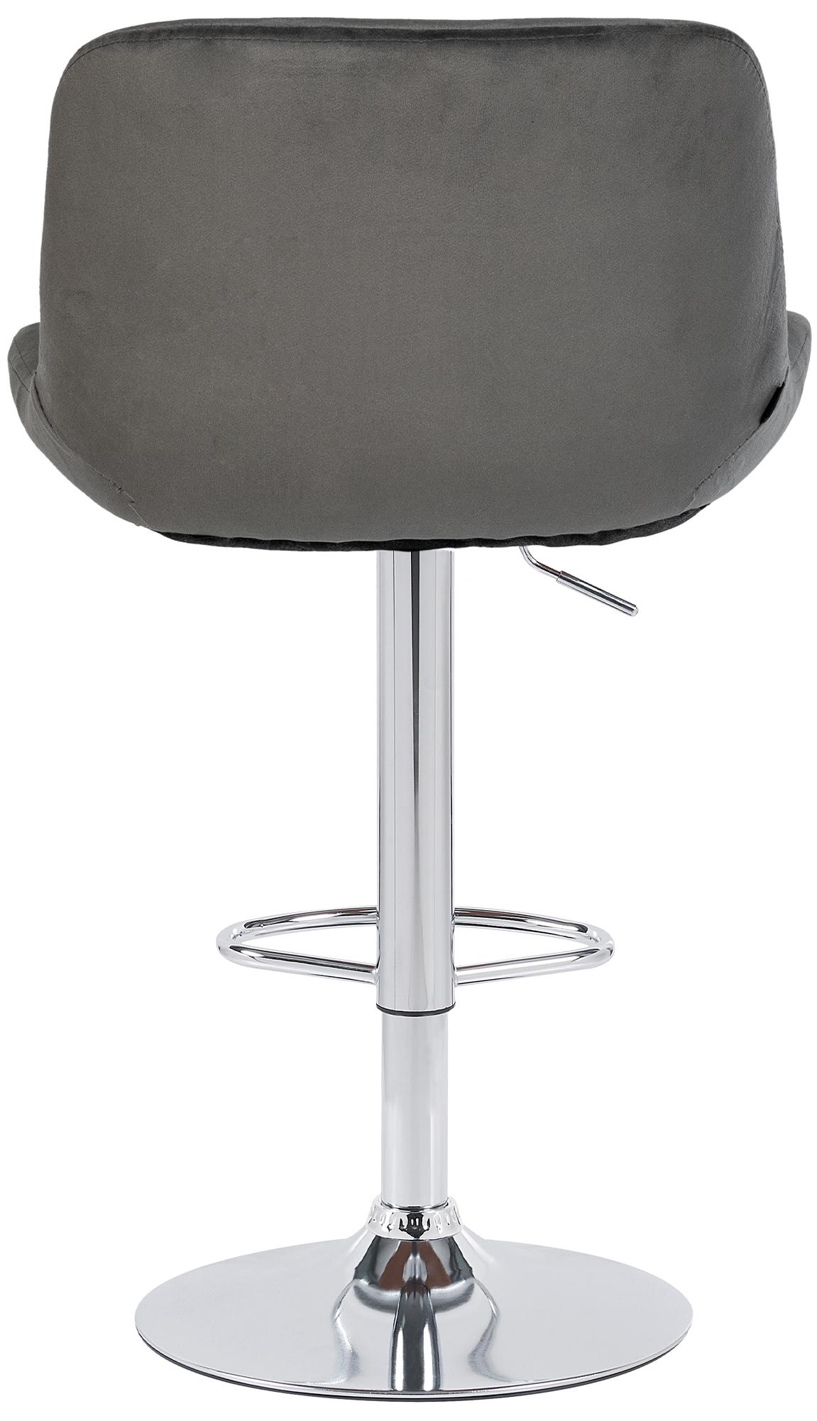 Barhocker Solon Chrom Samt