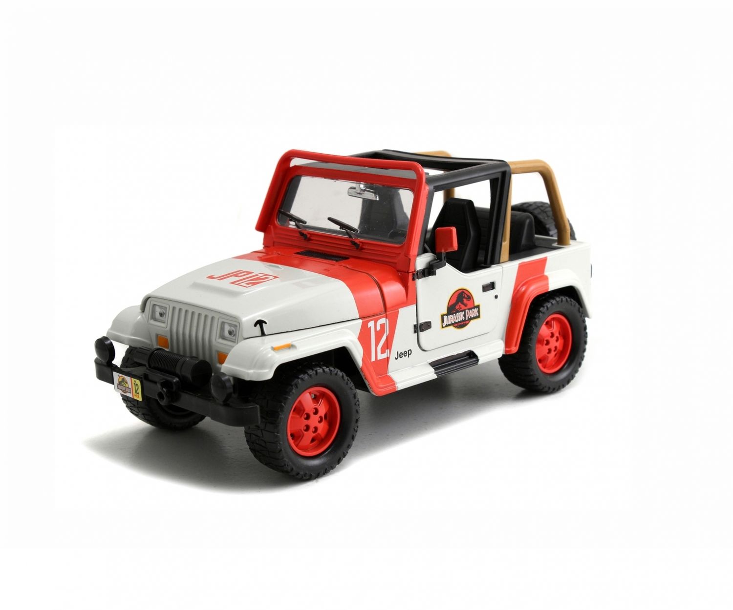 Jada Modelle & Fahrzeuge Jurassic Park 1992 Jeep Wrangler 1:24