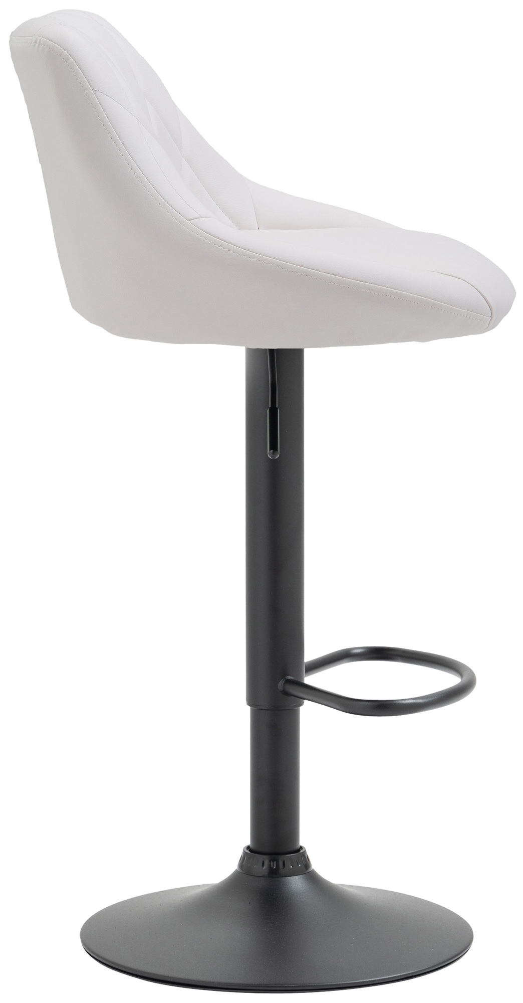 Barhocker Lazio Kunstleder schwarz
