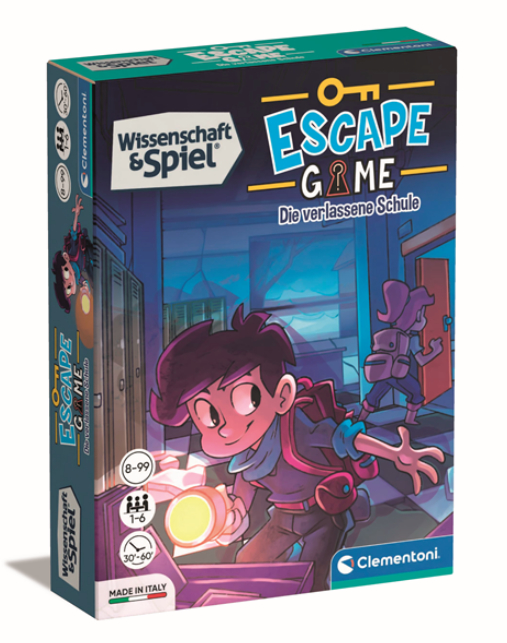 Clementoni Strategiespiele Clementoni 81113 - Escape Game: Die verlassene Schule