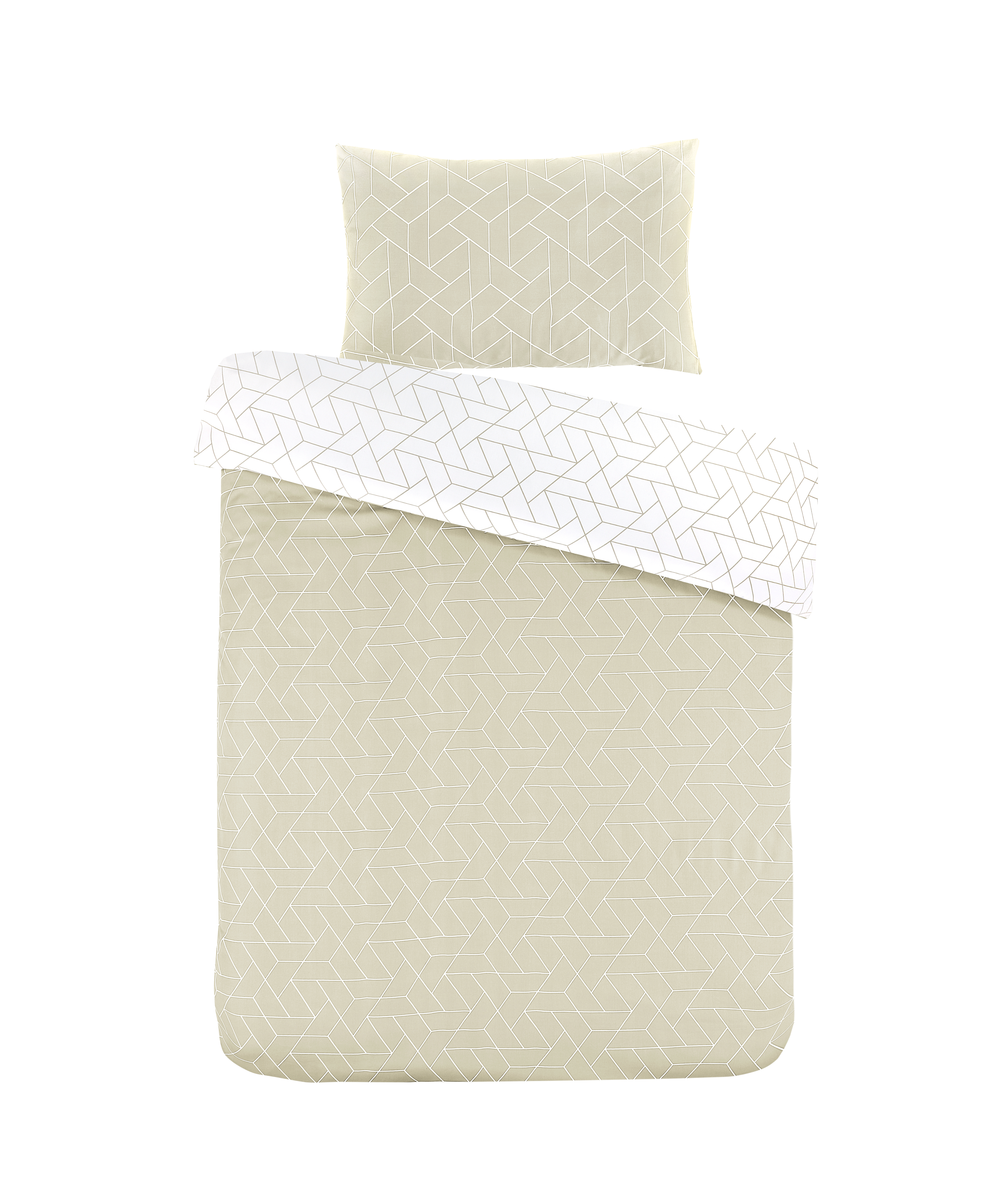 Bettwäsche Bettwäsche Florence 125-NL Beige 200cm x 240cm
