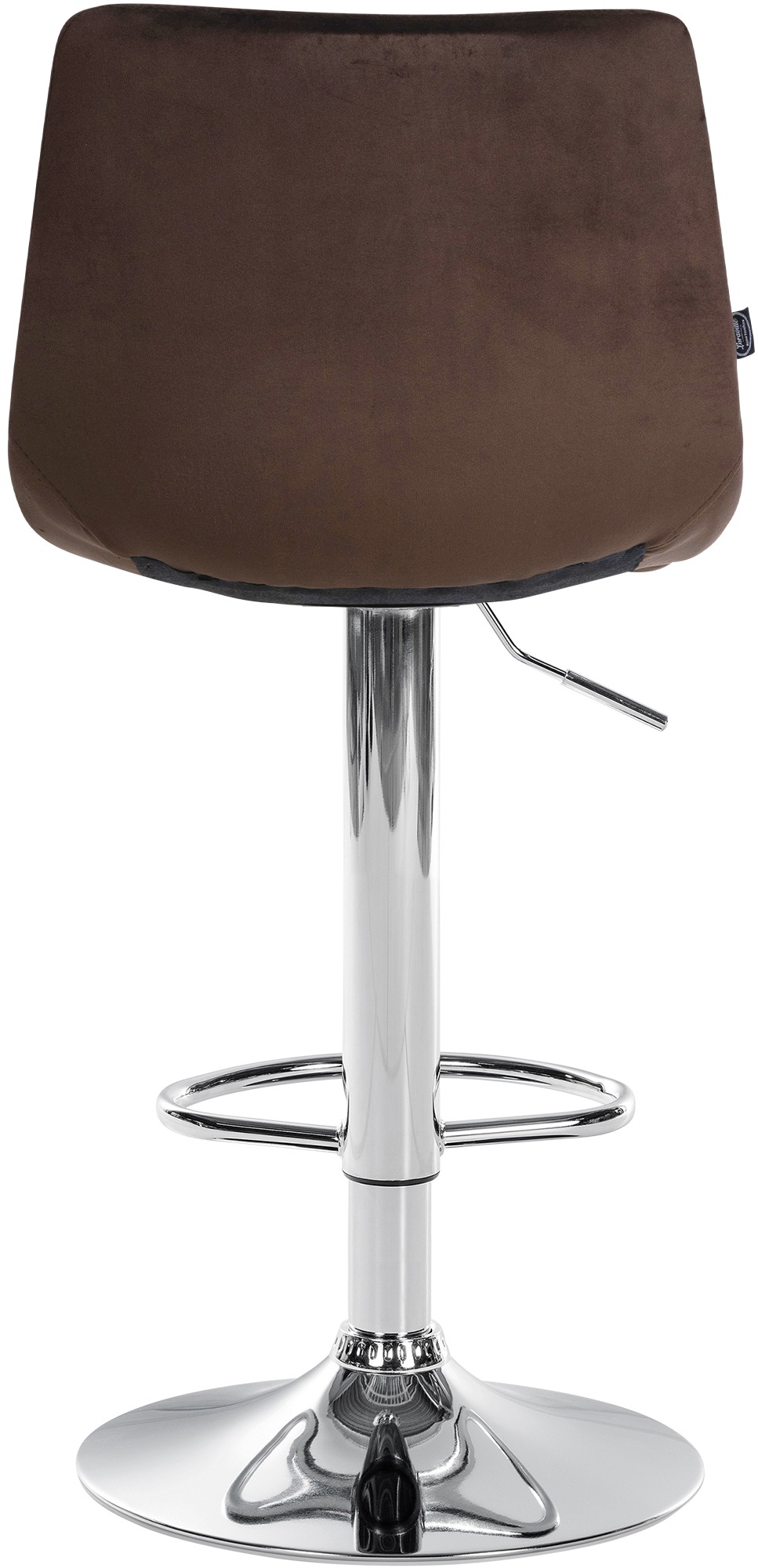 Barhocker Jerry Samt chrom