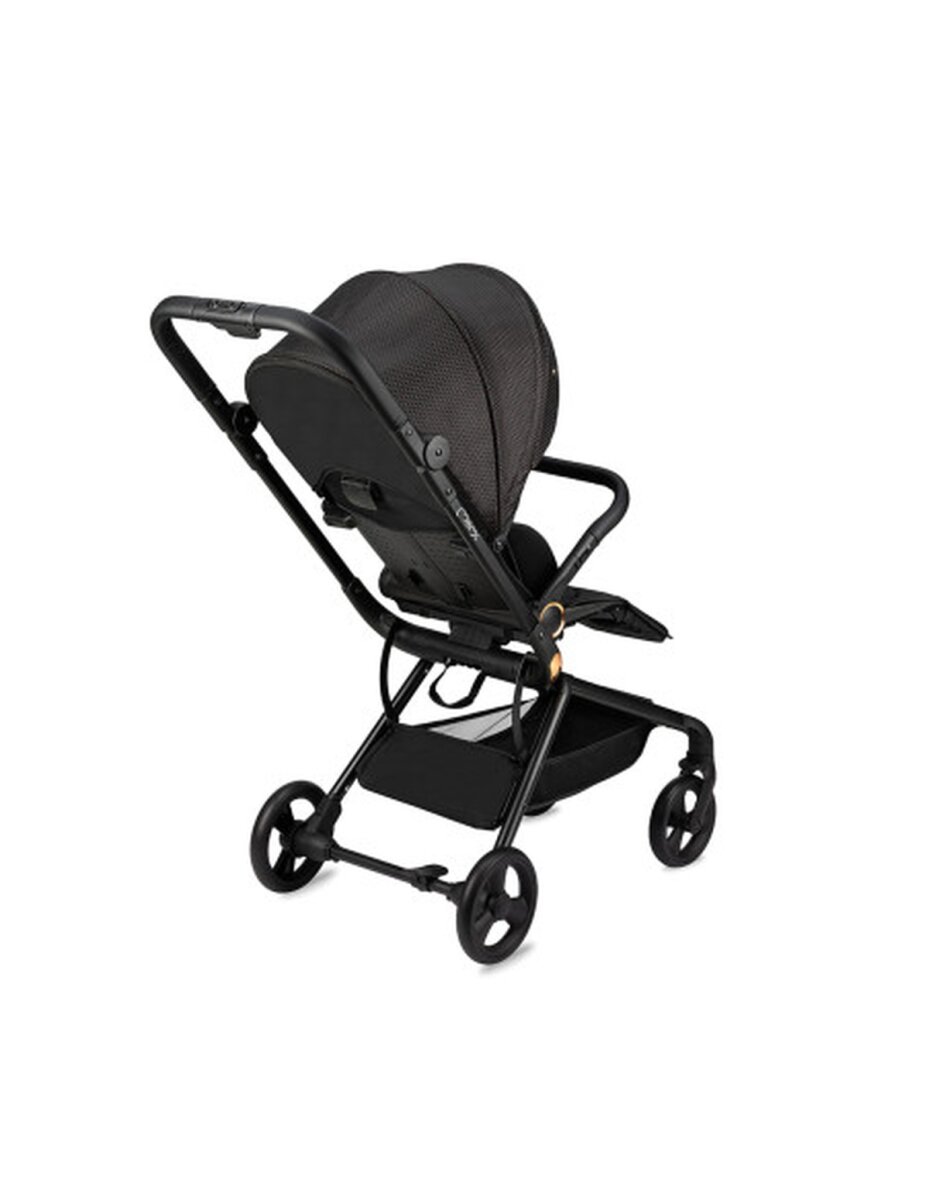 MoMi ADELLE Kinderwagen in Schwarz - leicht und wendig