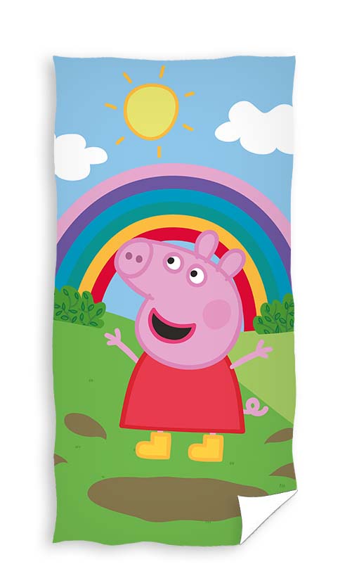 Carbotex Textilien Peppa Pig - Badehandtuch 70x140cm