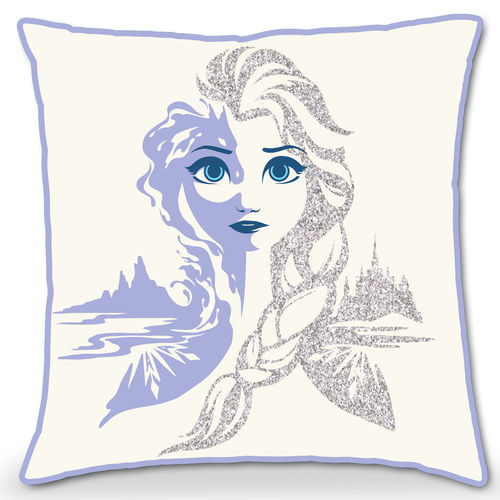 Kids Licensing Textilien Disney Frozen 2 / Die Eiskönigin 2 - Kissen mit Glitzer