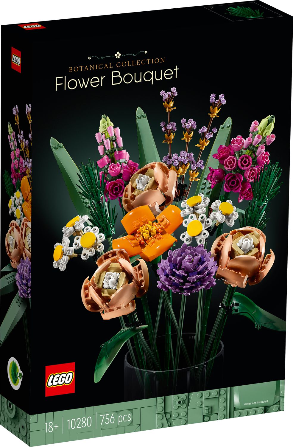 LEGO® Bau- & Konstruktionsspielzeug LEGO® 10280 - Icons Blumenstrauß (756 Teile)
