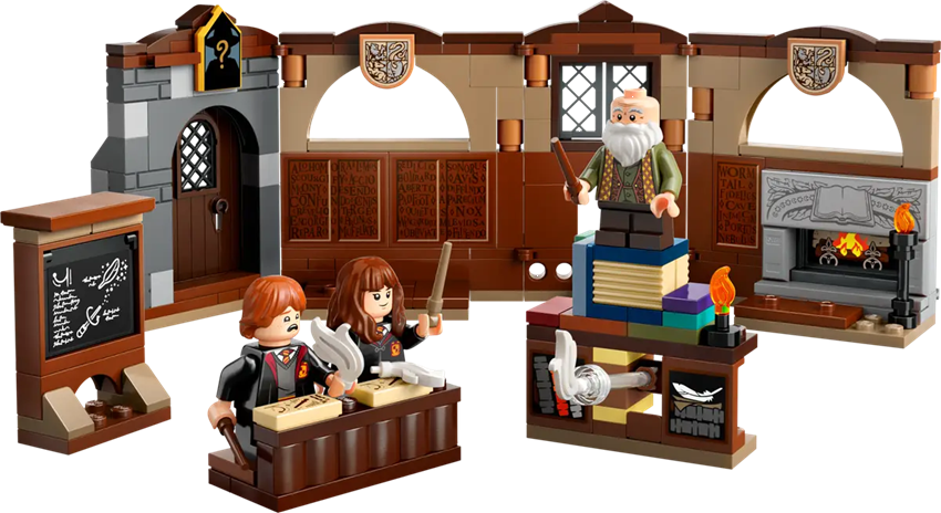 LEGO® Bau- & Konstruktionsspielzeug LEGO® Harry Potter™ 76442 - Schloss Hogwarts™: Zauberkunstunterricht (204 Teile)