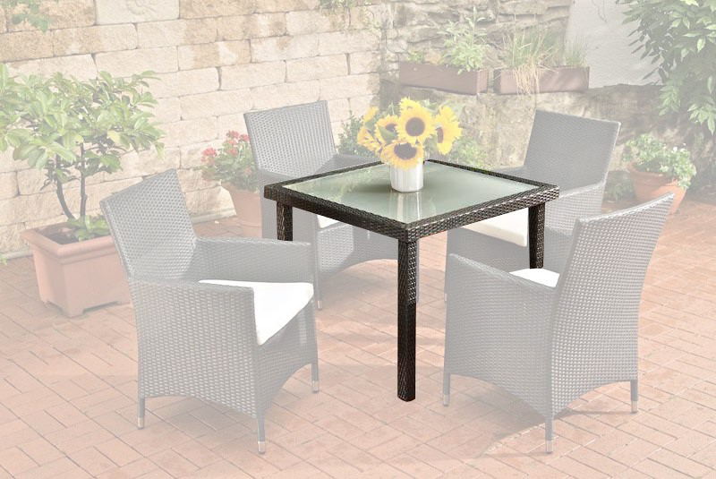 Tisch Rio Glas