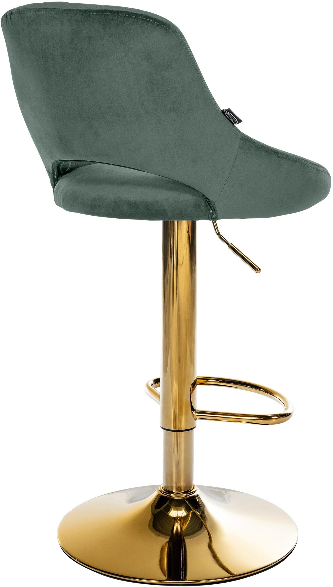 Barhocker Milet Samt gold