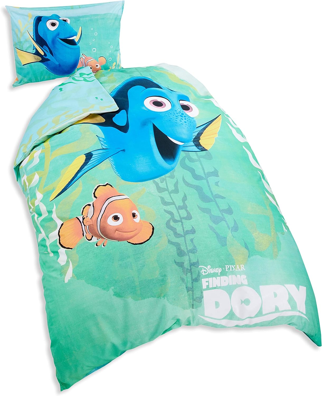 Herding Textilien Disney Findet Dorie - Wendebettwäsche - 50 x 70 / 160 x 210 cm