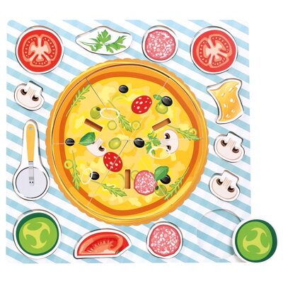 Bino & Mertens Puzzles Bino & Mertens - Puzzle Pizza, 20 tlg.
