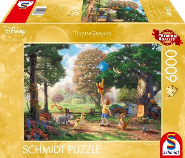 Schmidt Spiele GmbH Puzzles Disney - Winnie Pooh II, 6000 Teile - Puzzle