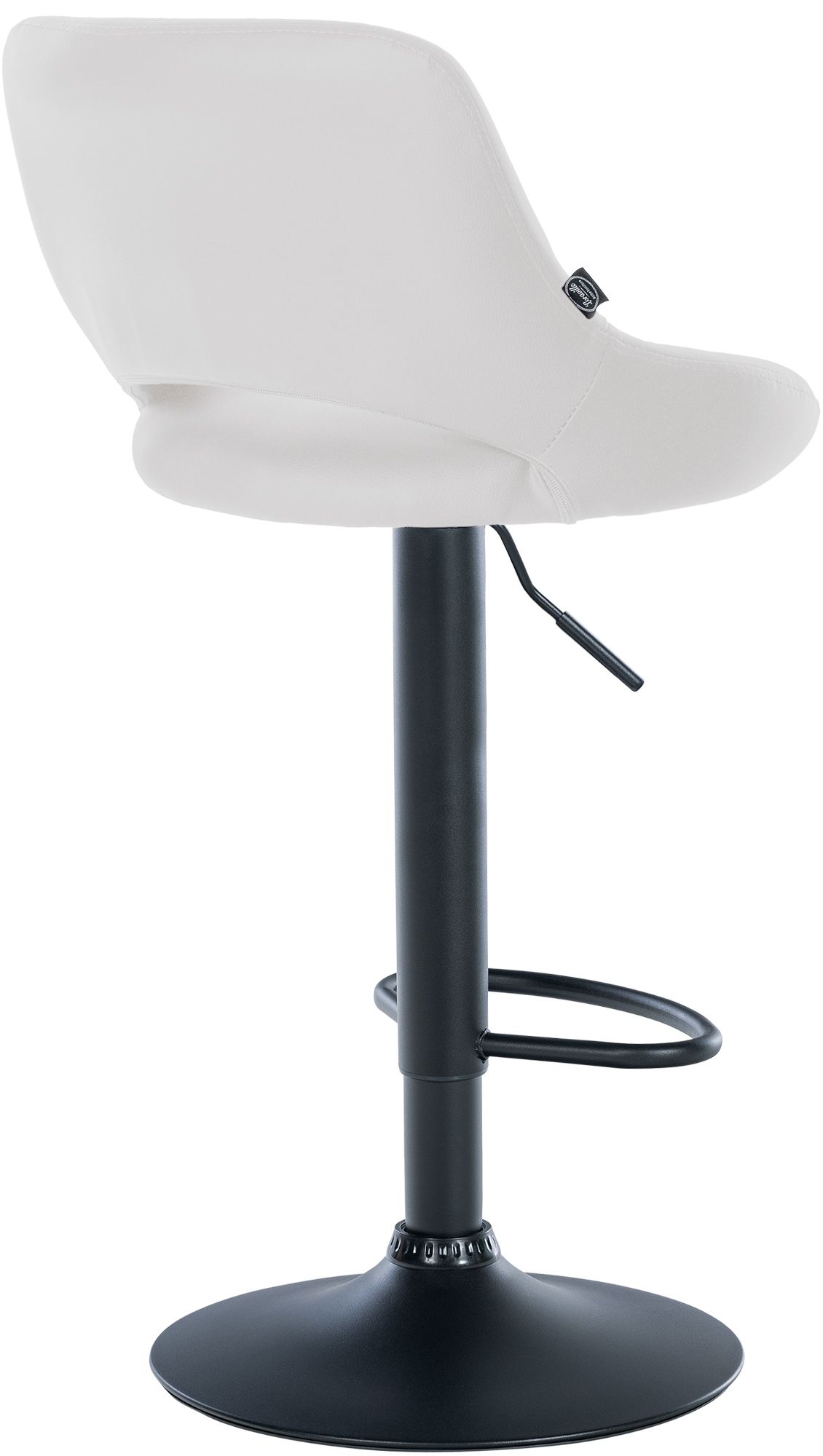 Barhocker Milet Kunstleder schwarz