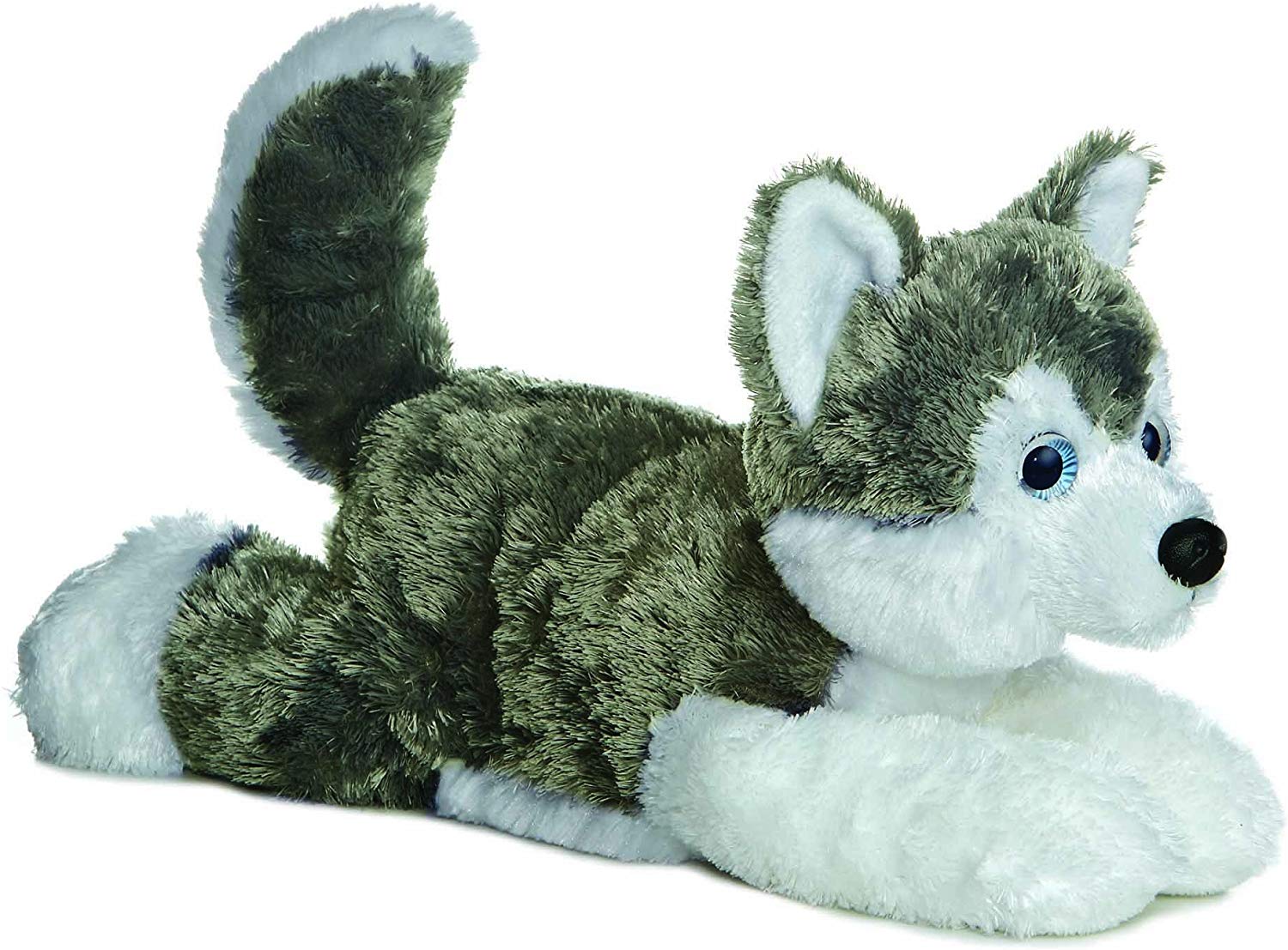 Aurora Plüschfiguren Flopsies Husky Shadow ca. 31 cm - Plüschfigur