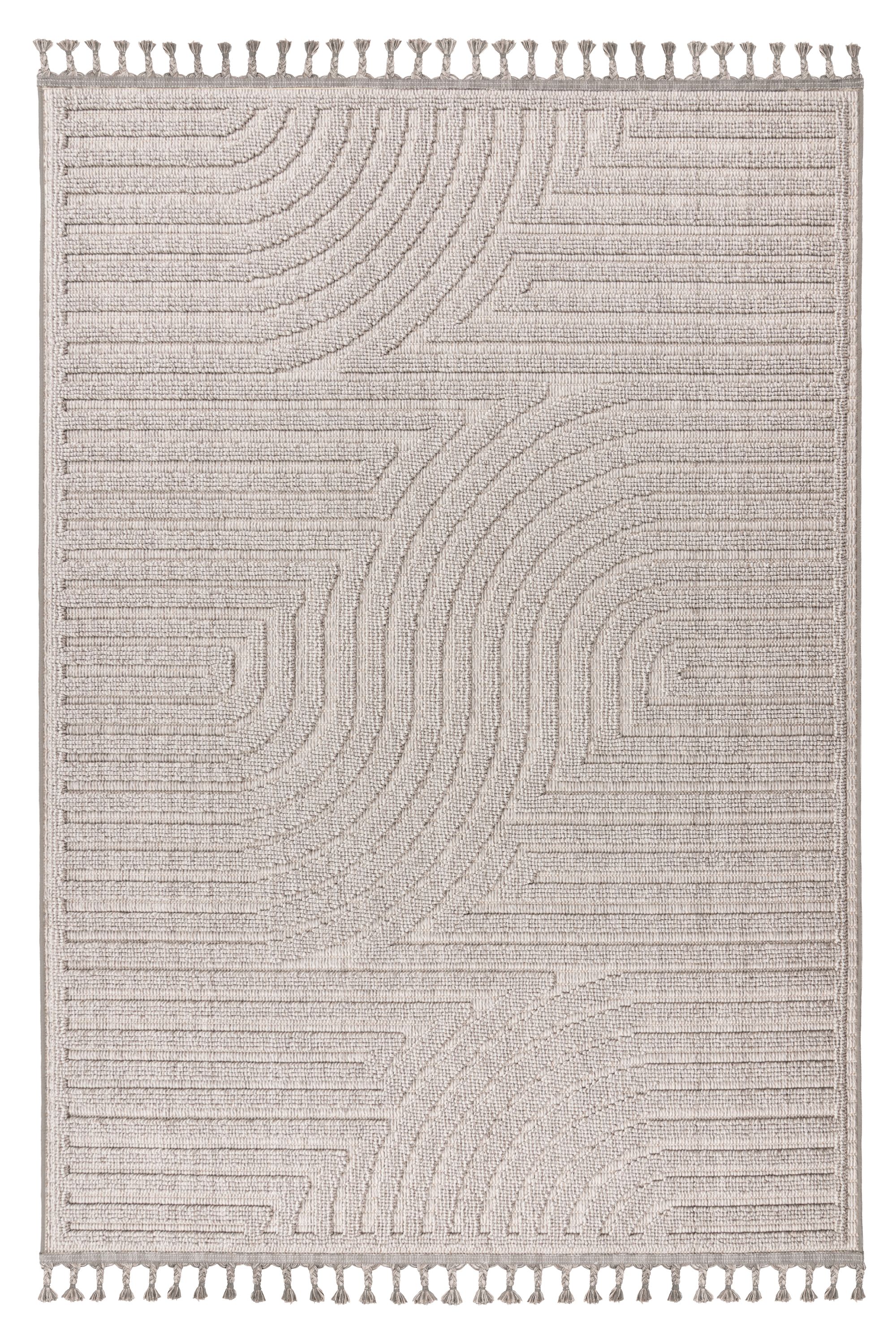 Teppich Reef 225 Silber 120 x 170 cm