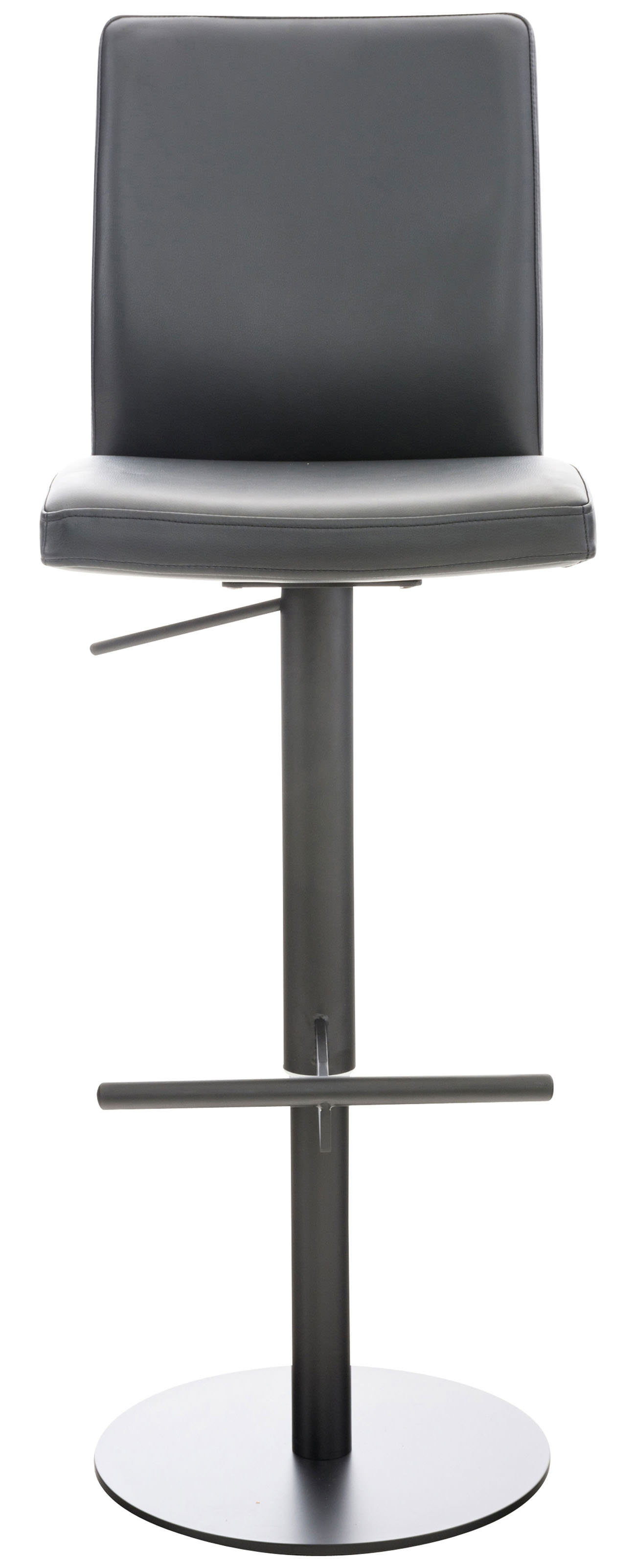 Barhocker Cadiz Kunstleder schwarz
