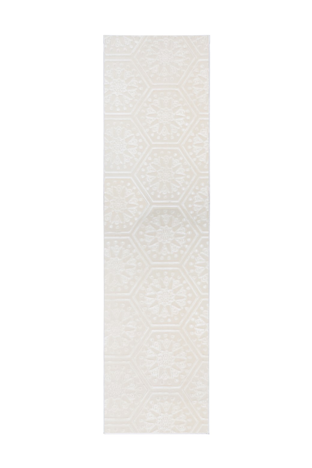 Teppich Monroe 225 Weiß 80cm x 300cm