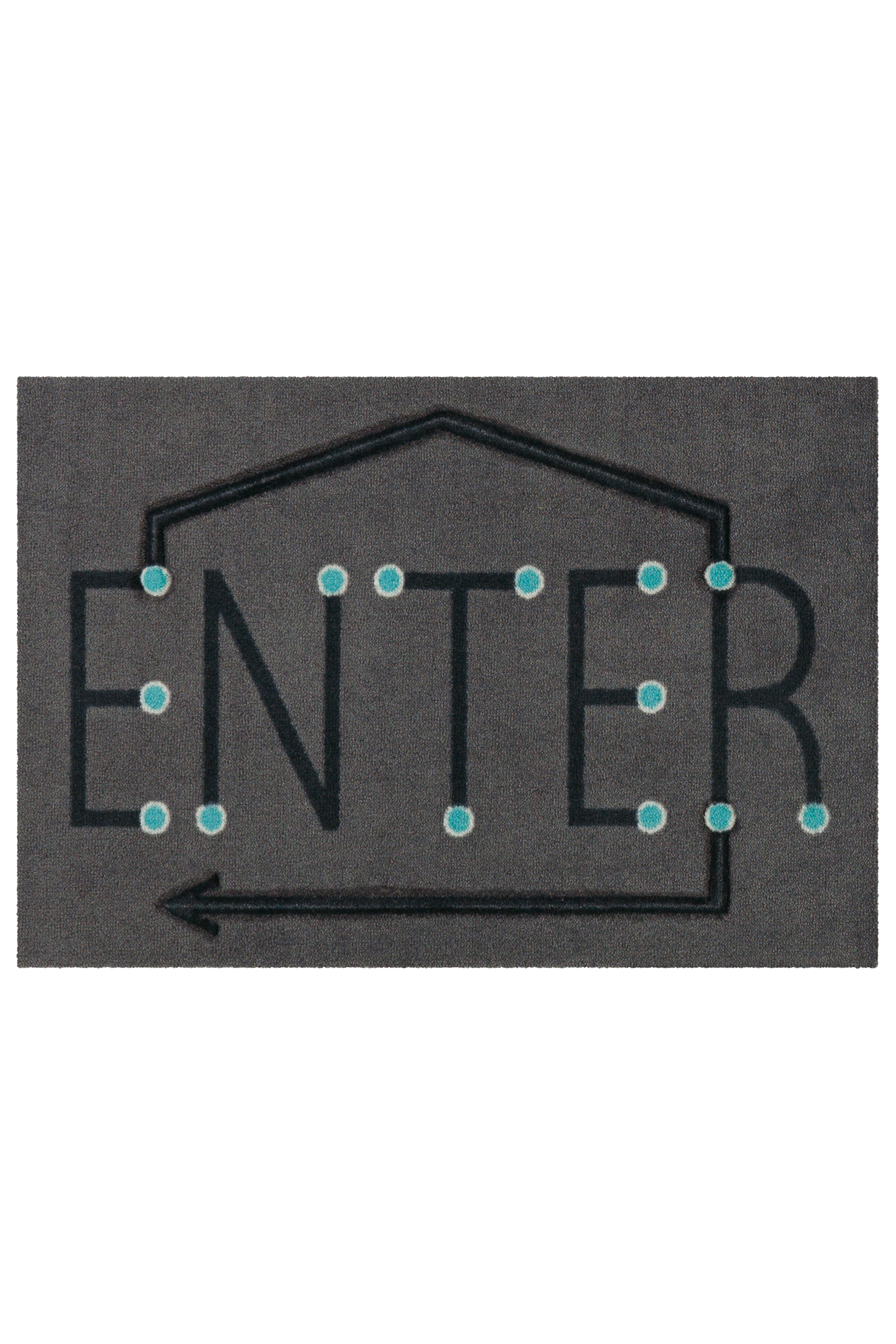 Fußmatte Living Mat 62 Grau 64cm x 168cm