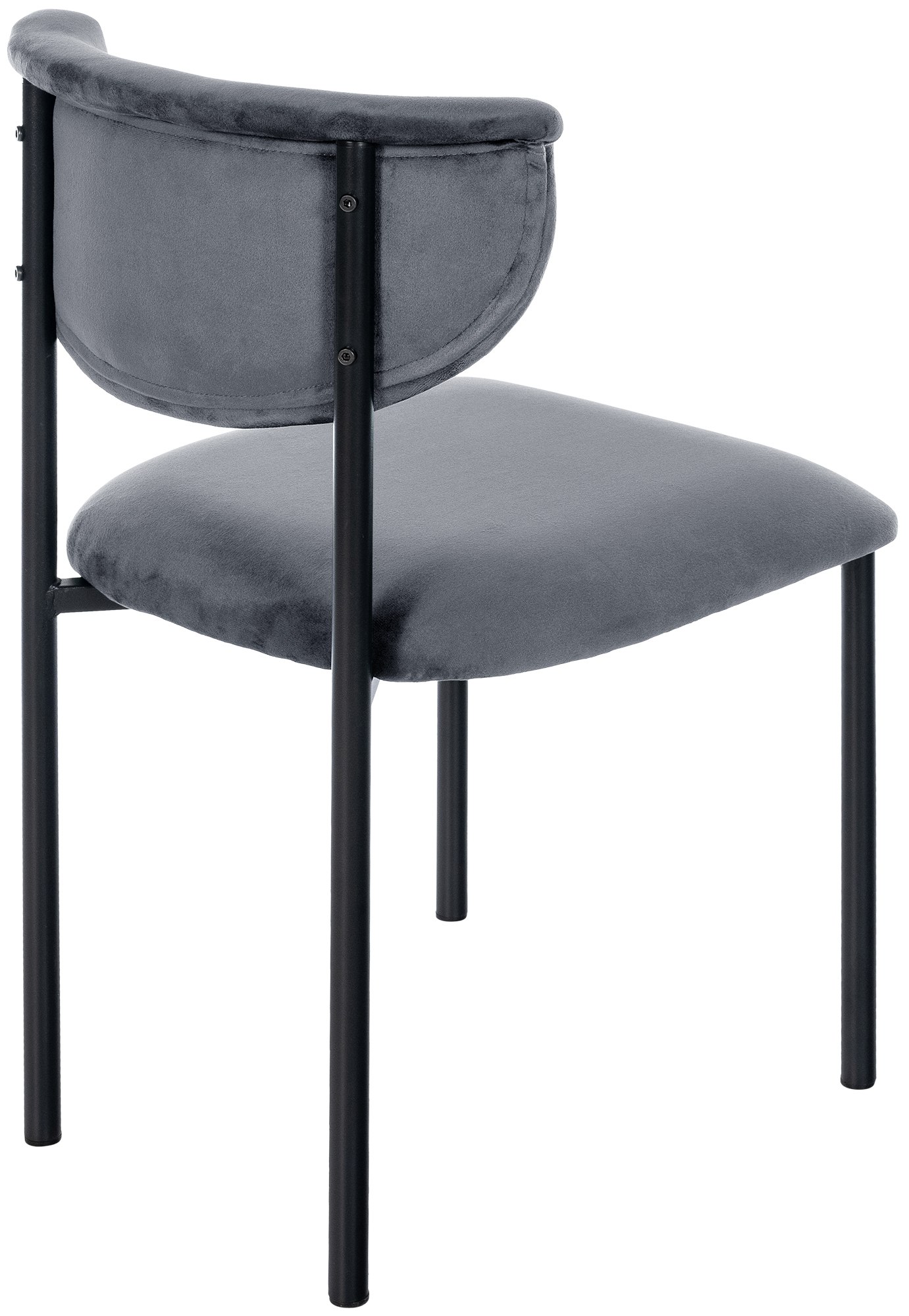2er Set Besucherstuhl Gambell Samt