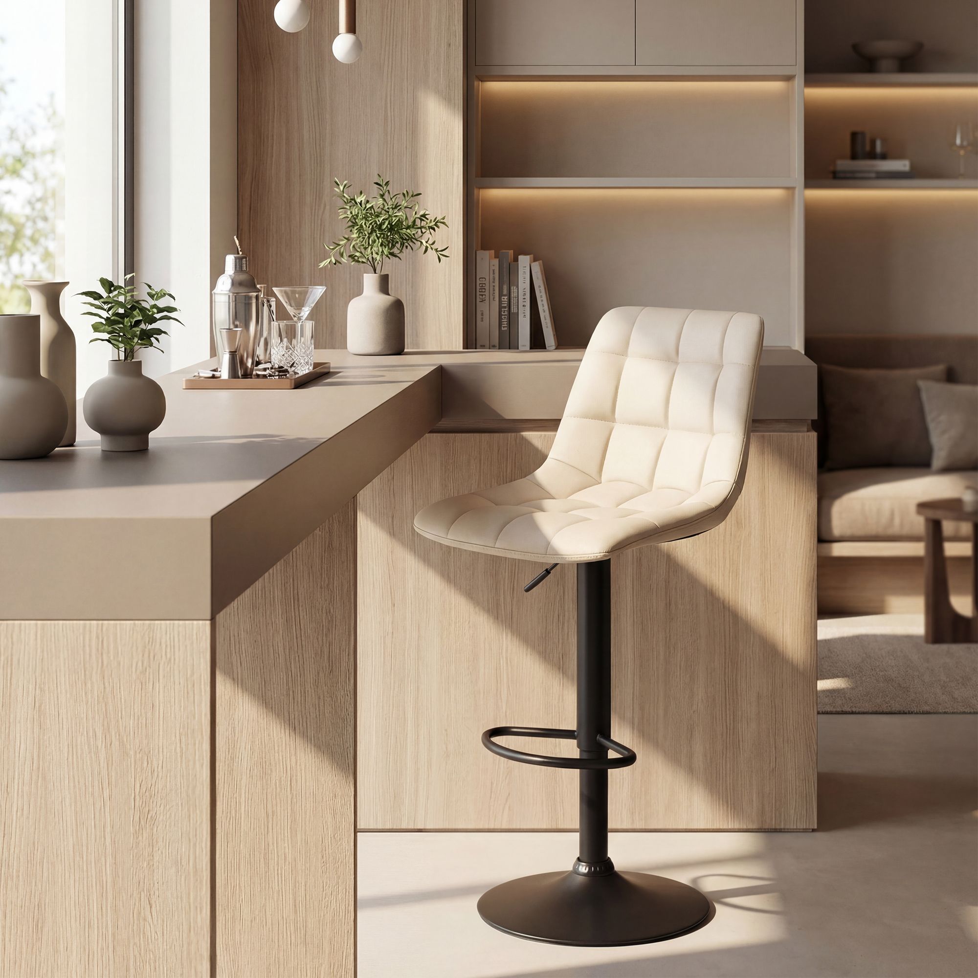Barhocker Mapun Kunstleder