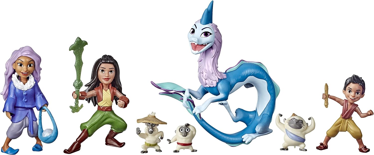 HASBRO Trolls Hasbro - Disney Raya und der letzte Drache -  Spielfiguren Set