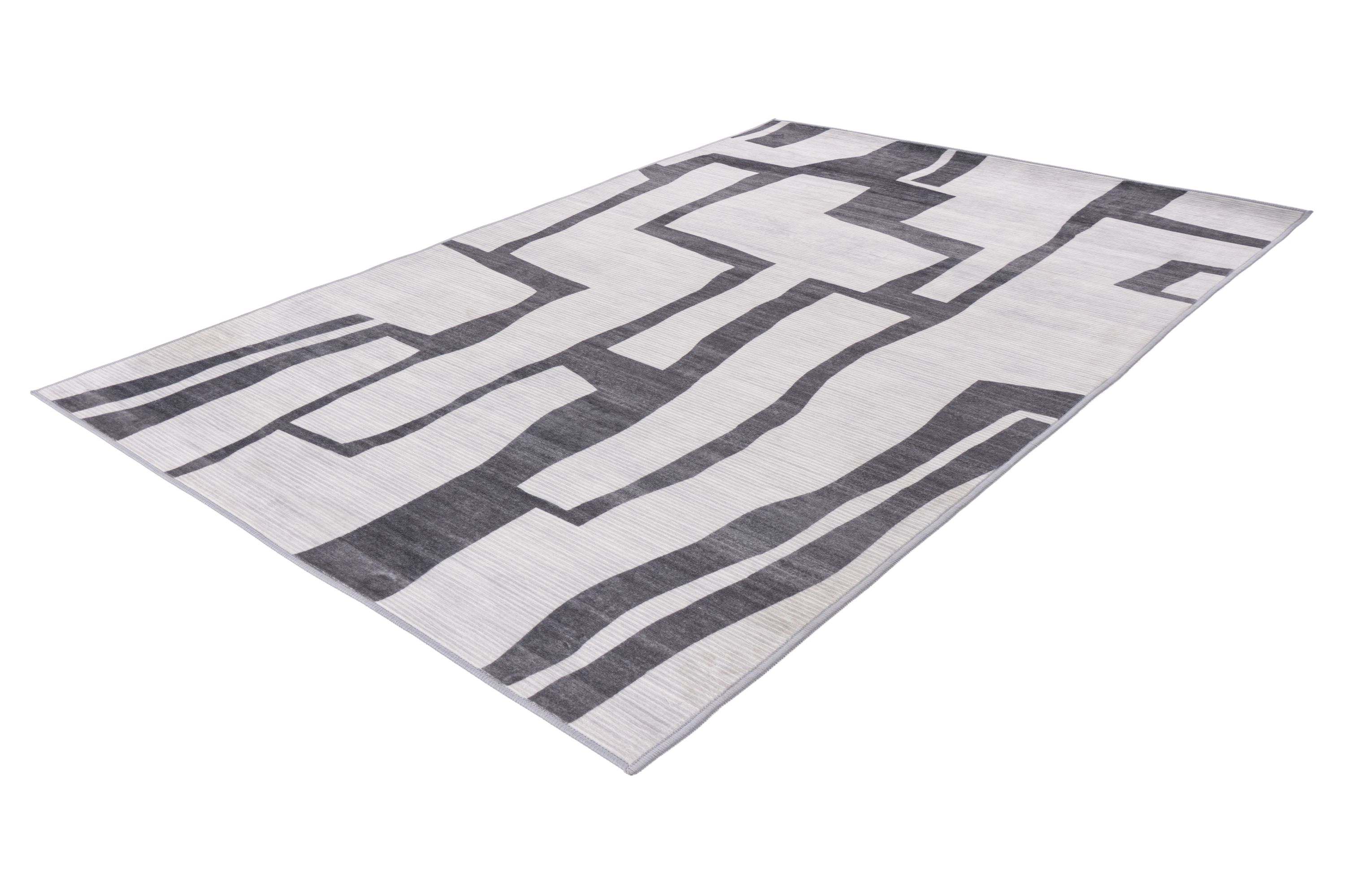 Teppich Bluster 325 Silber 200 x 290 cm