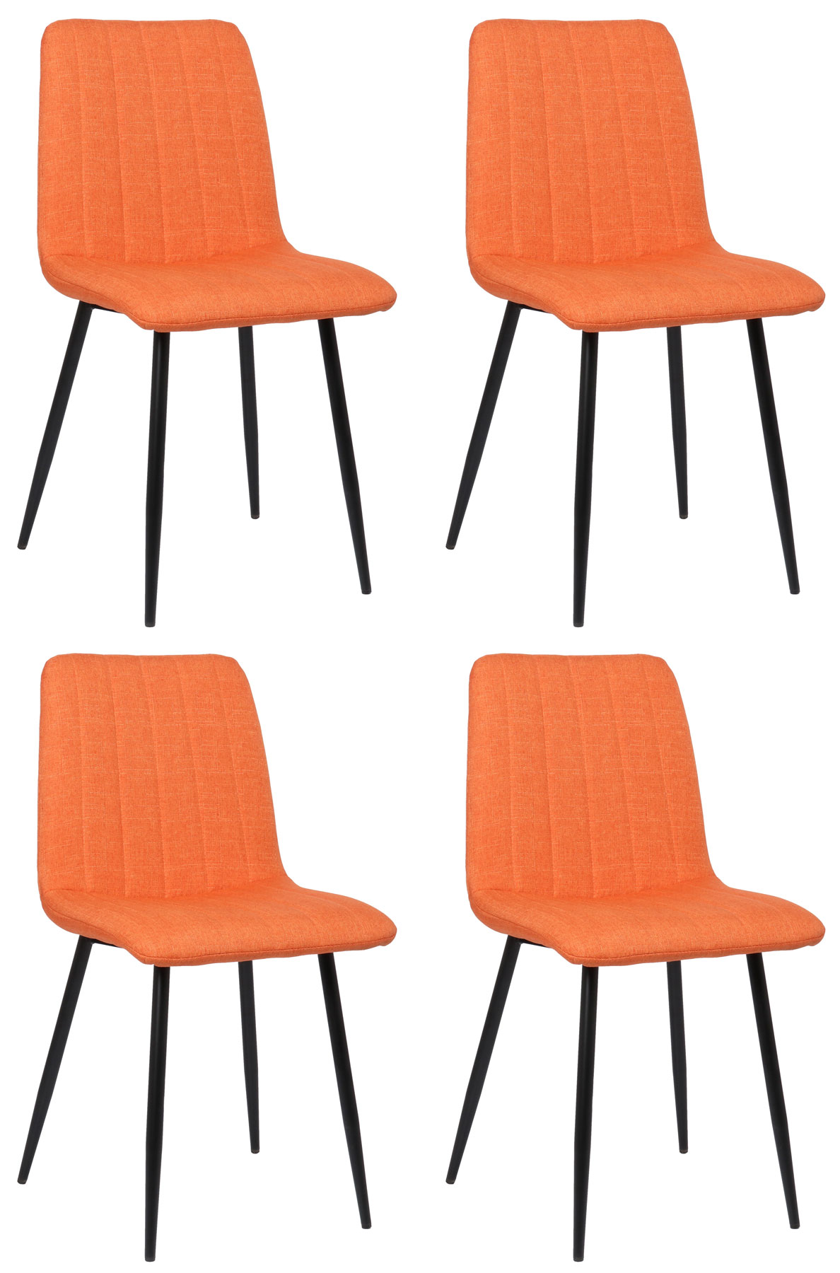 4er Set Stühle Dijon Stoff