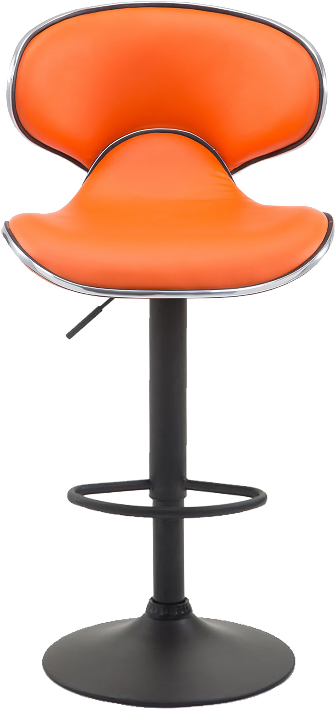2er Set Barhocker Las Vegas V2 Kunstleder schwarz