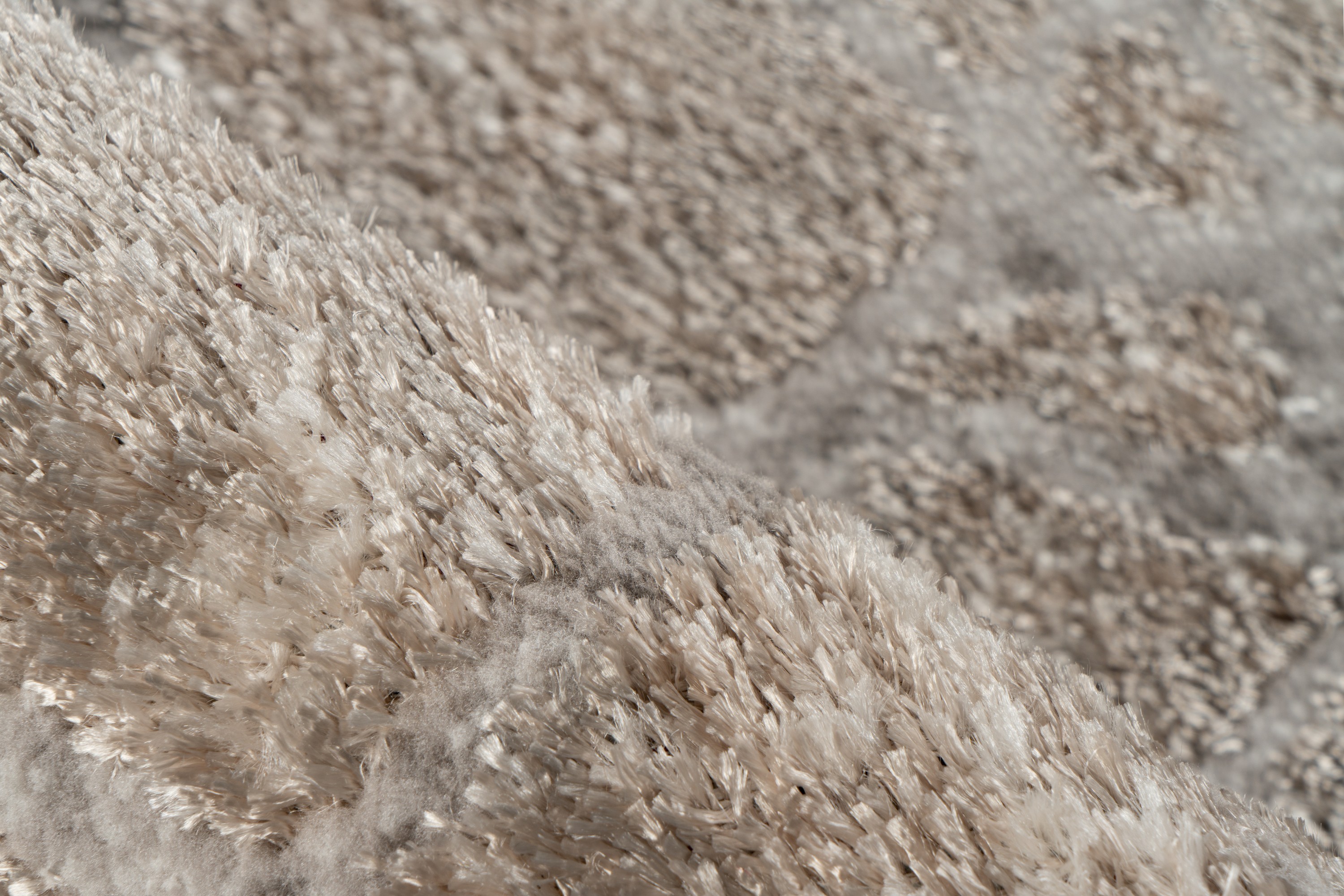 Teppich Catcher 125 Silber / Beige 120 x 170 cm