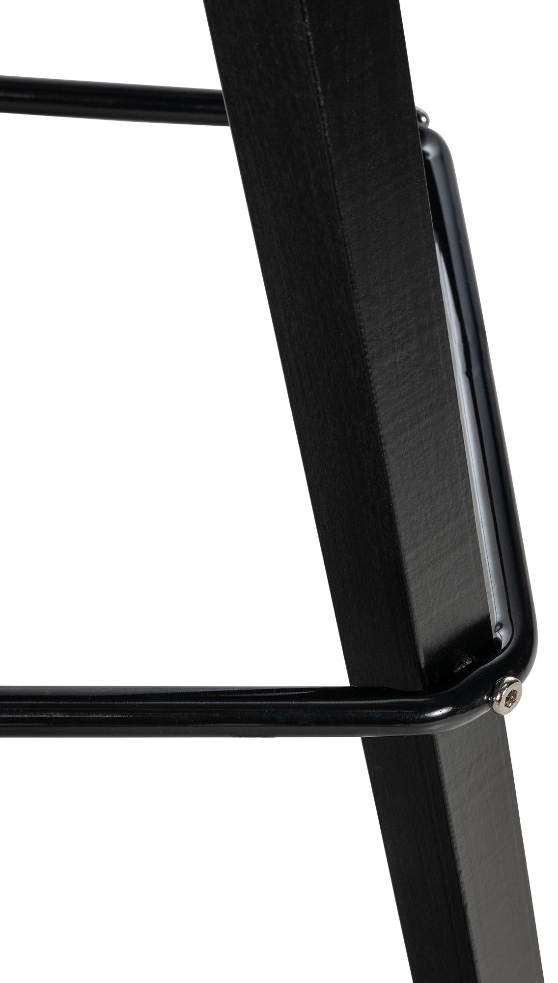 Barhocker Corbin Stoff Square schwarz