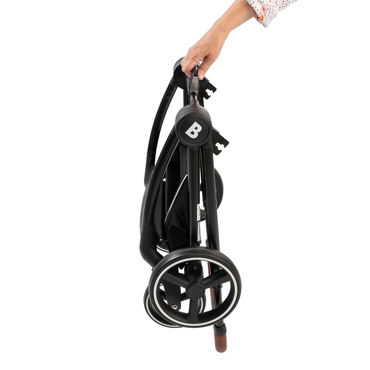 BabyTrold Alex 2in1 Kinderwagen Night mit Babywanne, Sportsitz und Fußsack