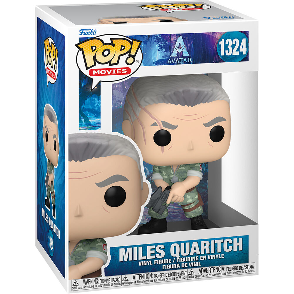 Funko Sammel- & Spielfiguren Avatar POP! Movies - Miles Quaritch Figur - 9 cm
