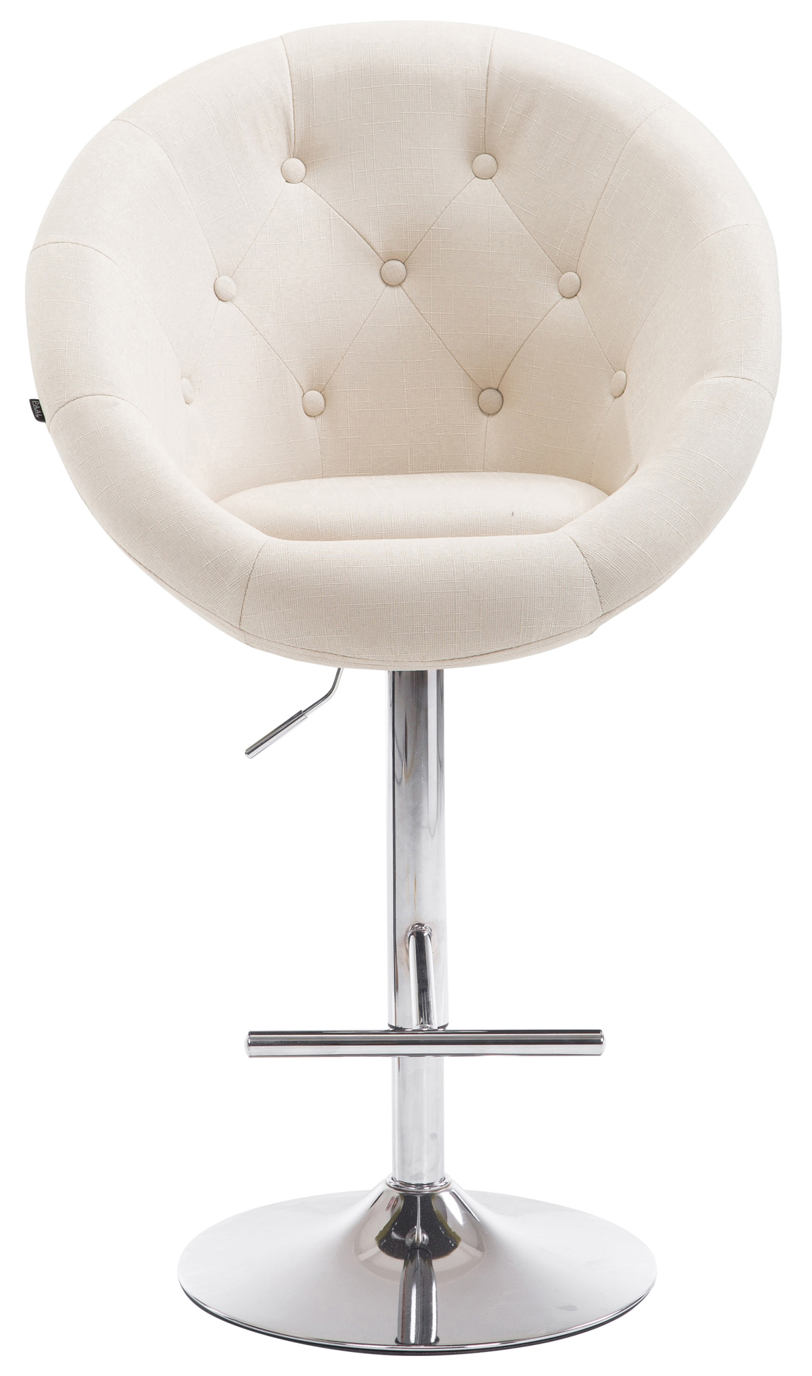 Barhocker London V2 Stoff chrom