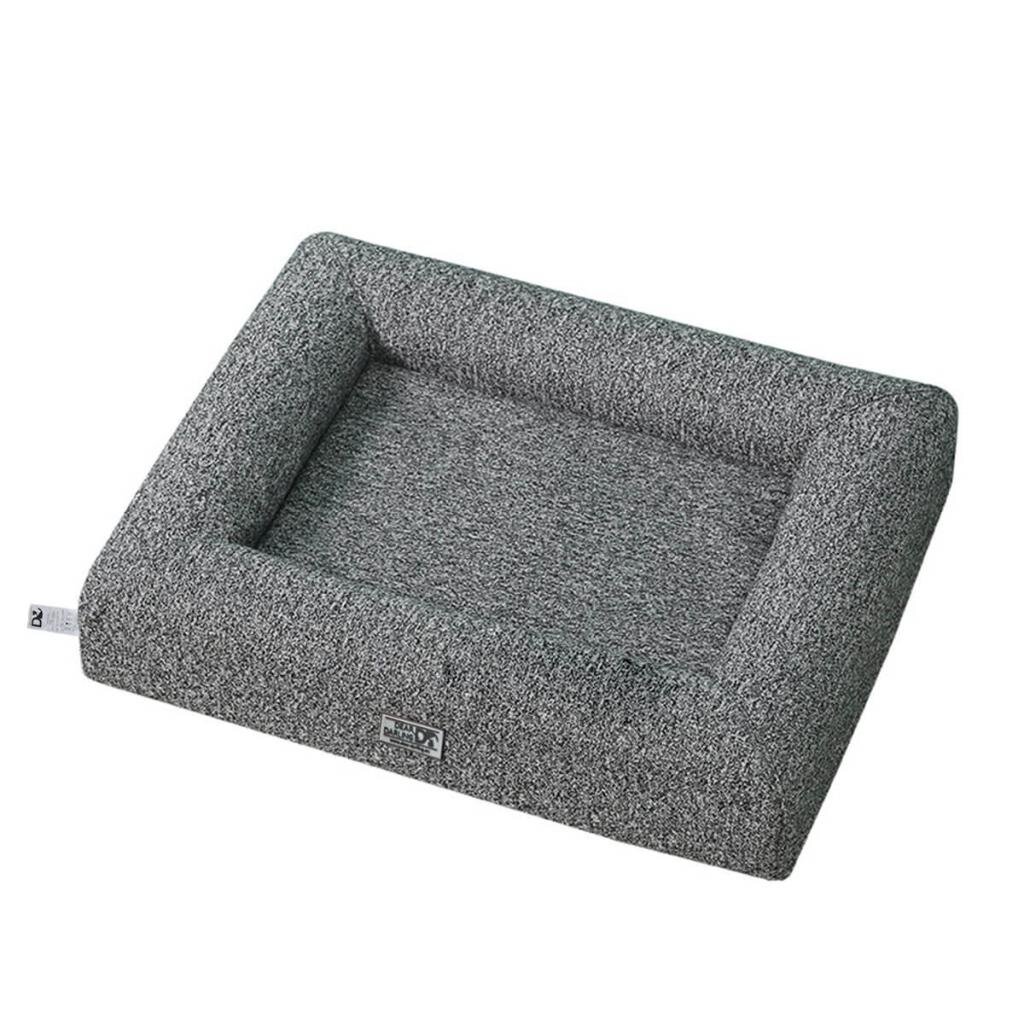 DEAR DARLING DD-01GRM Orthopädisches Luxus Katzen - u. Hundebett Anthrazit Gr. M 50x60cm mit Memory Schaum