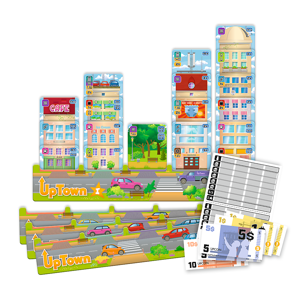 Trefl Brettspiele & Gesellschaftsspiele Uptown EN / DE Spiel