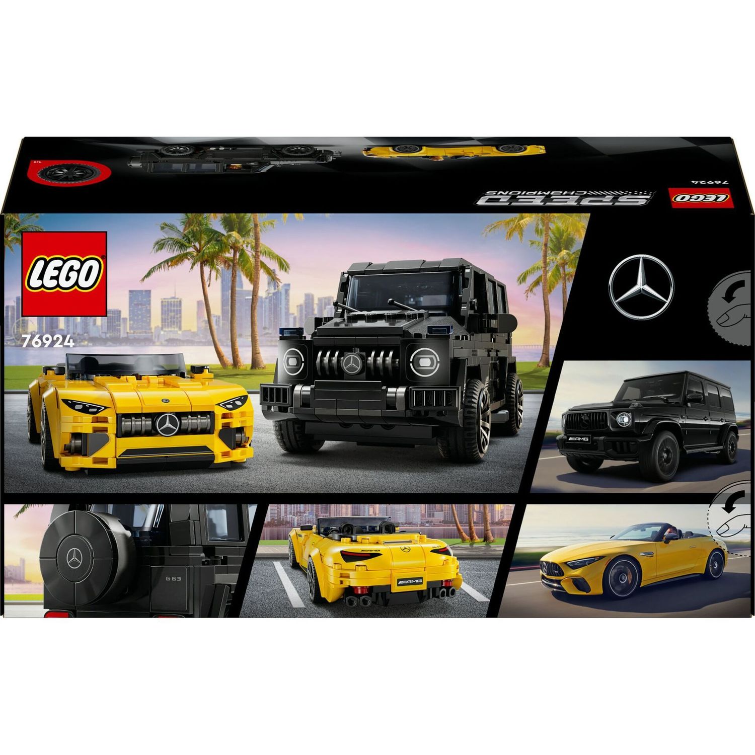 LEGO® Bau- & Konstruktionsspielzeug LEGO® Speed Champions 76924 - Mercedes-AMG G 63 & Mercedes-AMG SL 63 (808 Teile)
