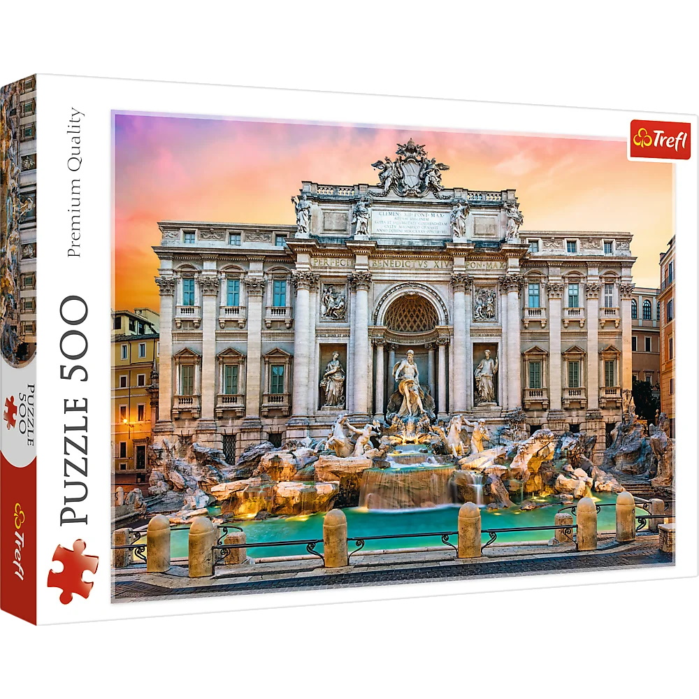 Trefl Puzzles Fontana de Trevi Rom - Puzzle 500 Teile