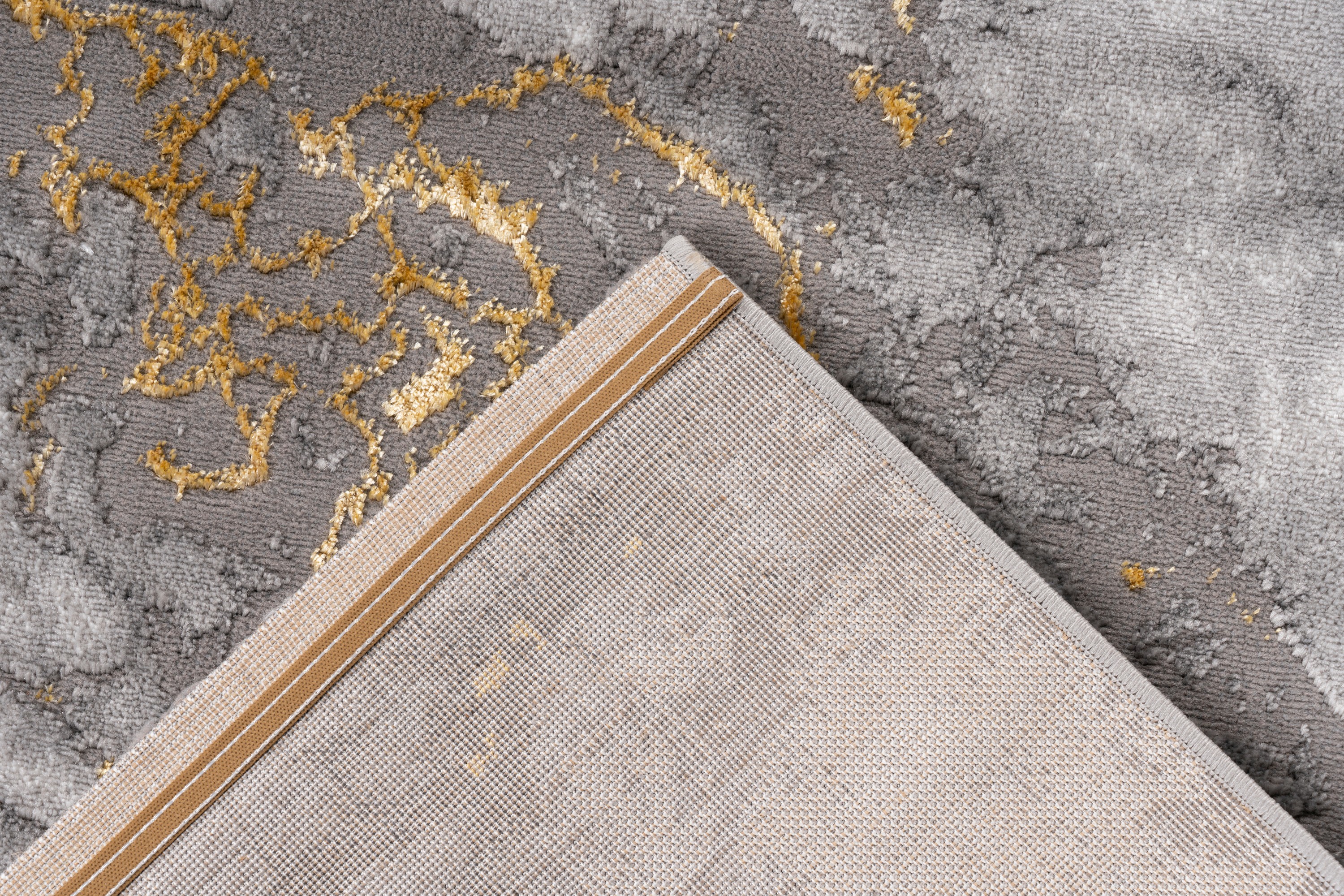 Teppich Mineral 425 Gold 80 x 150 cm