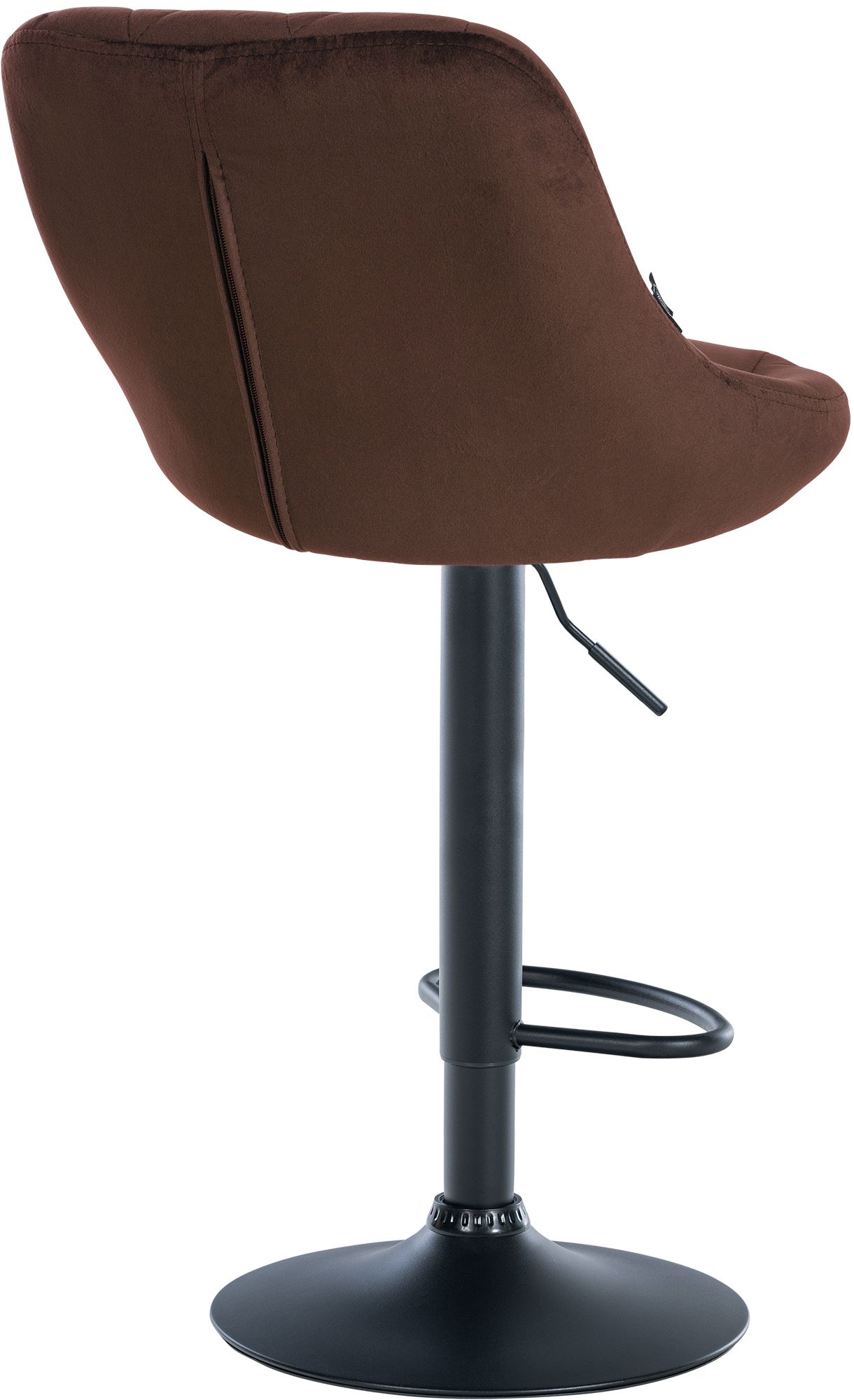 Barhocker Lazio Samt schwarz