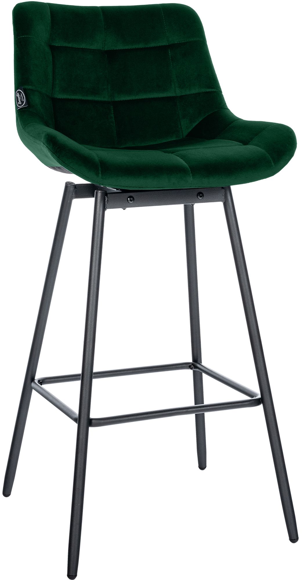 Barhocker Weston Schwenkbar Samt