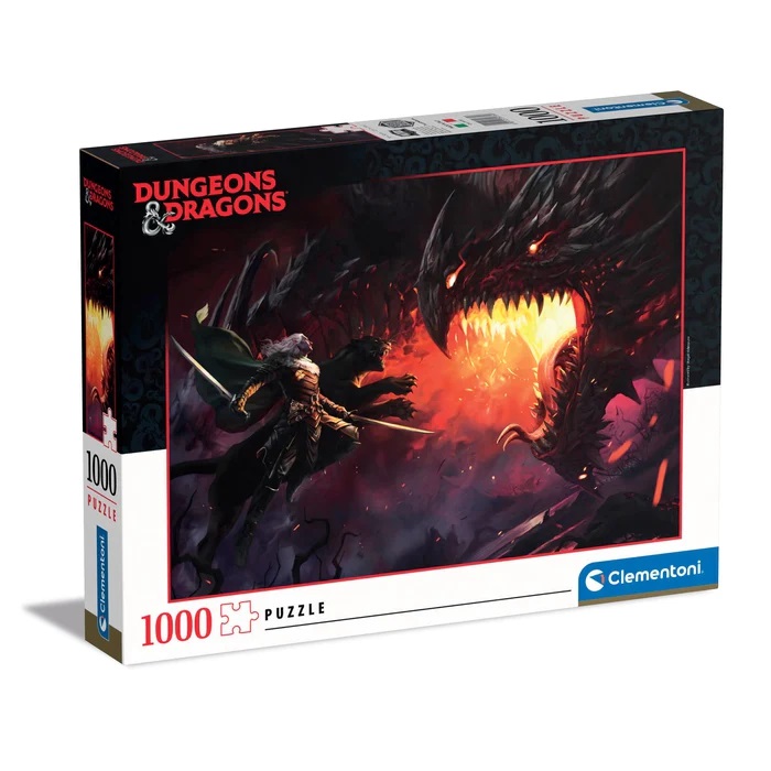 Clementoni Puzzles Clementoni 39735 - 1000 Teile Puzzle Dungeons & Dragons