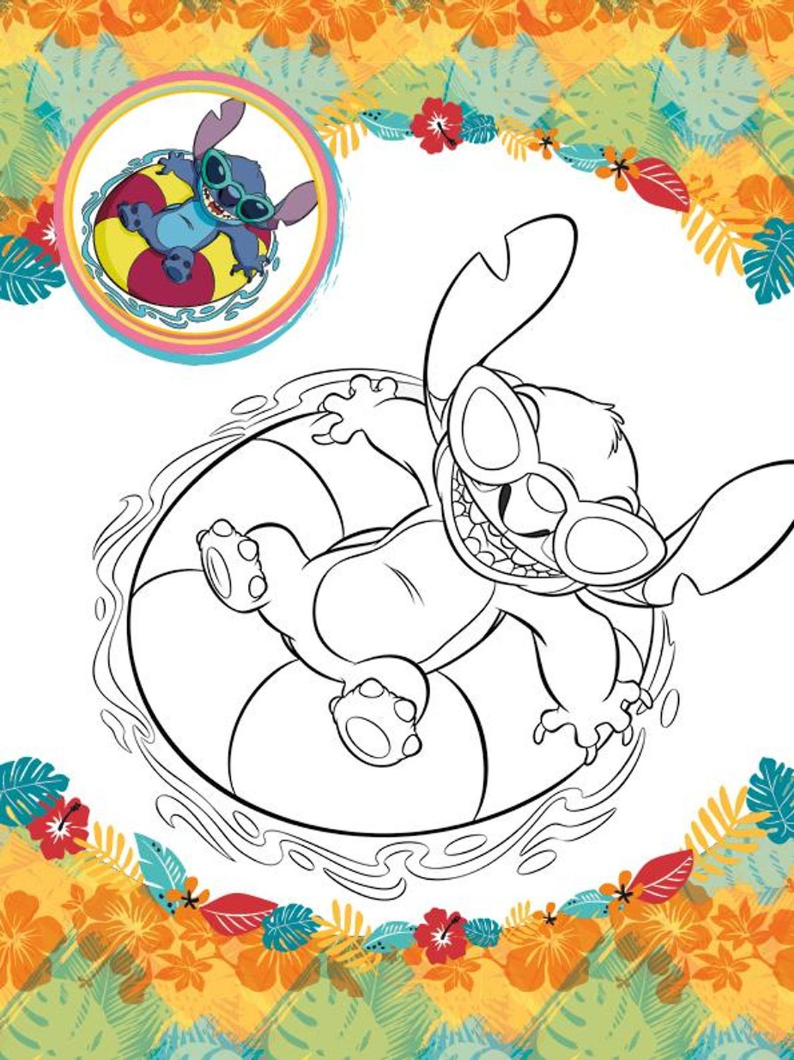 Panini Malen & Basteln Disney Lilo & Stitch - Mein großer Malspaß