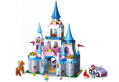 Sluban Modelle & Fahrzeuge Sluban M38-B0610 - Girl's Dream - Saphire Palast
