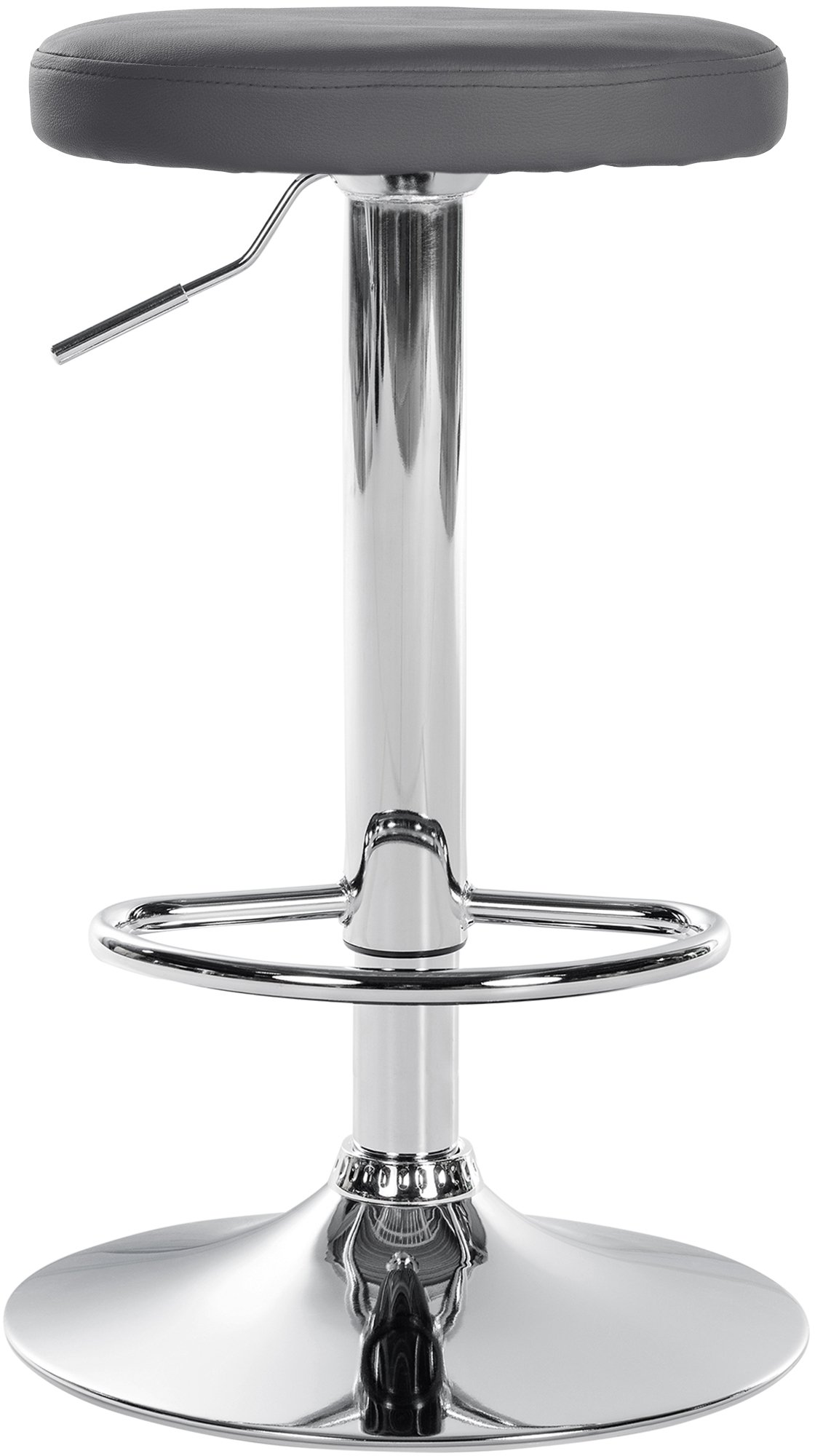 Barhocker Ponte Kunstleder chrom