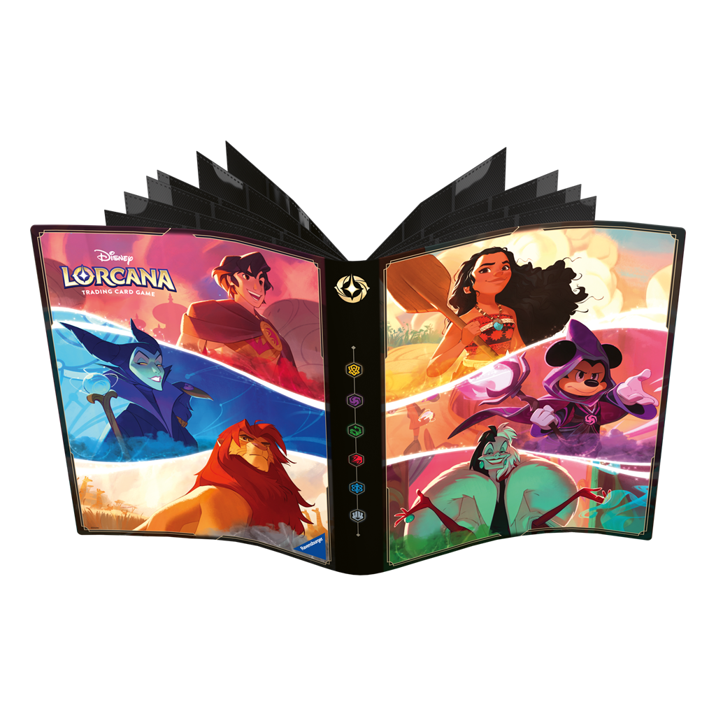 Ravensburger Disney Disney Lorcana: 9-Pocket Card Portfolio Micky, Vaiana, Cruella De Vil