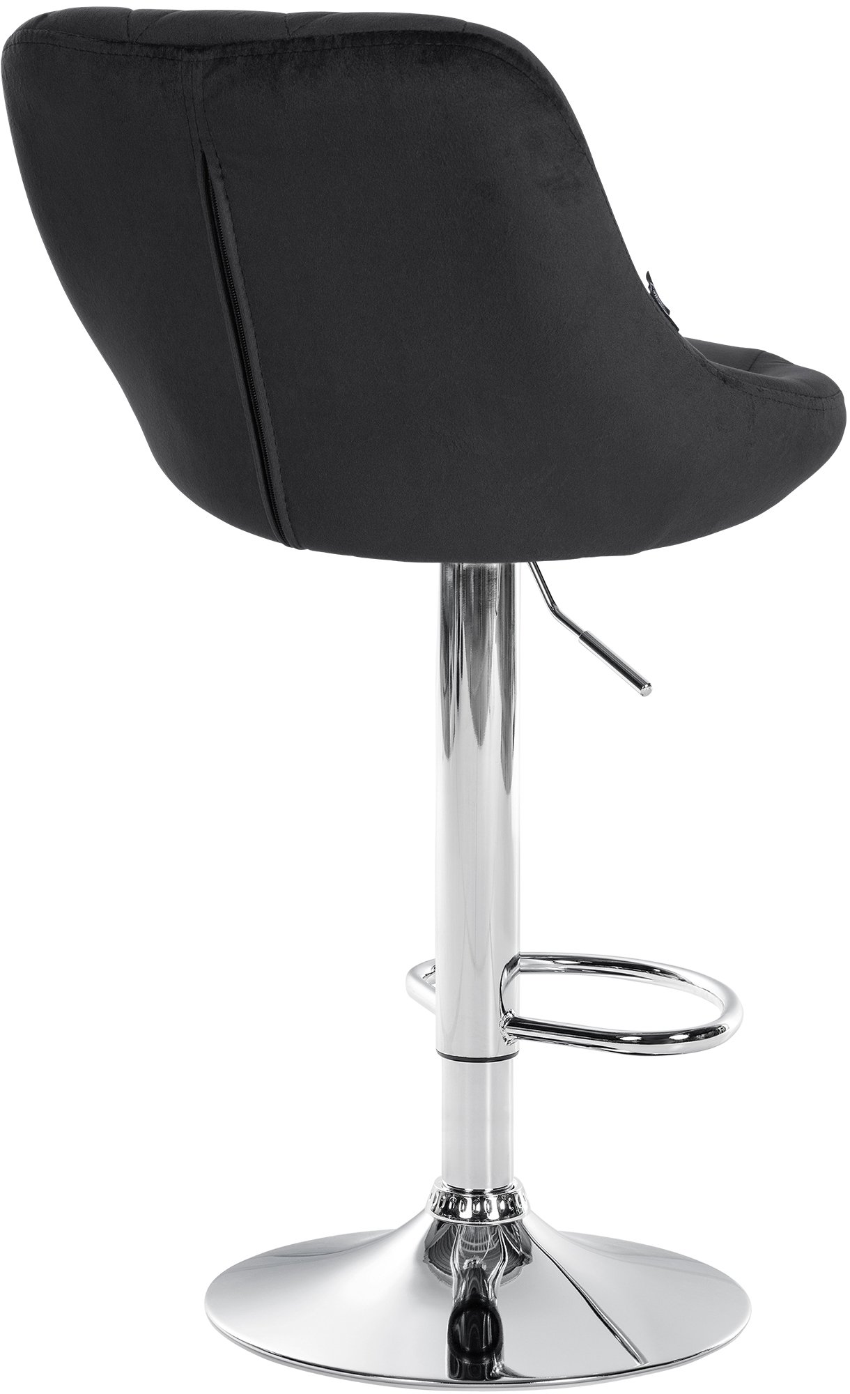 Barhocker Lazio Samt chrom