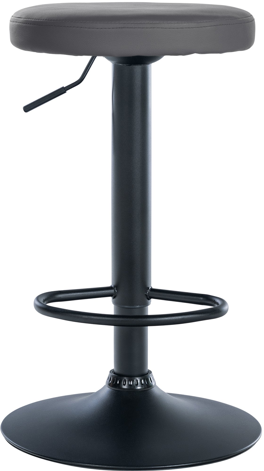 Barhocker Ponte Kunstleder schwarz