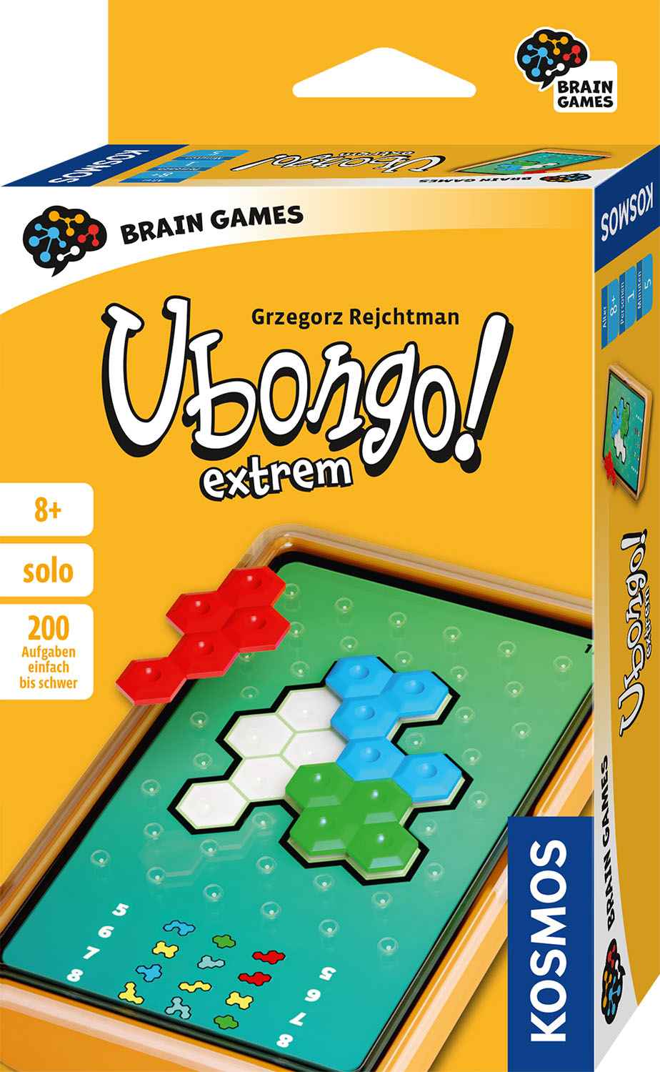 Kosmos Brettspiele & Gesellschaftsspiele Ubongo! – Extrem Brain Games – Familienspiel