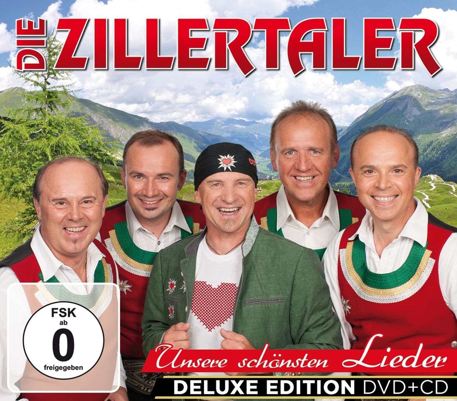 MCP Schlager Die Zillertaler - Unsere schönsten Lieder - Deluxe Edition CD+DVD