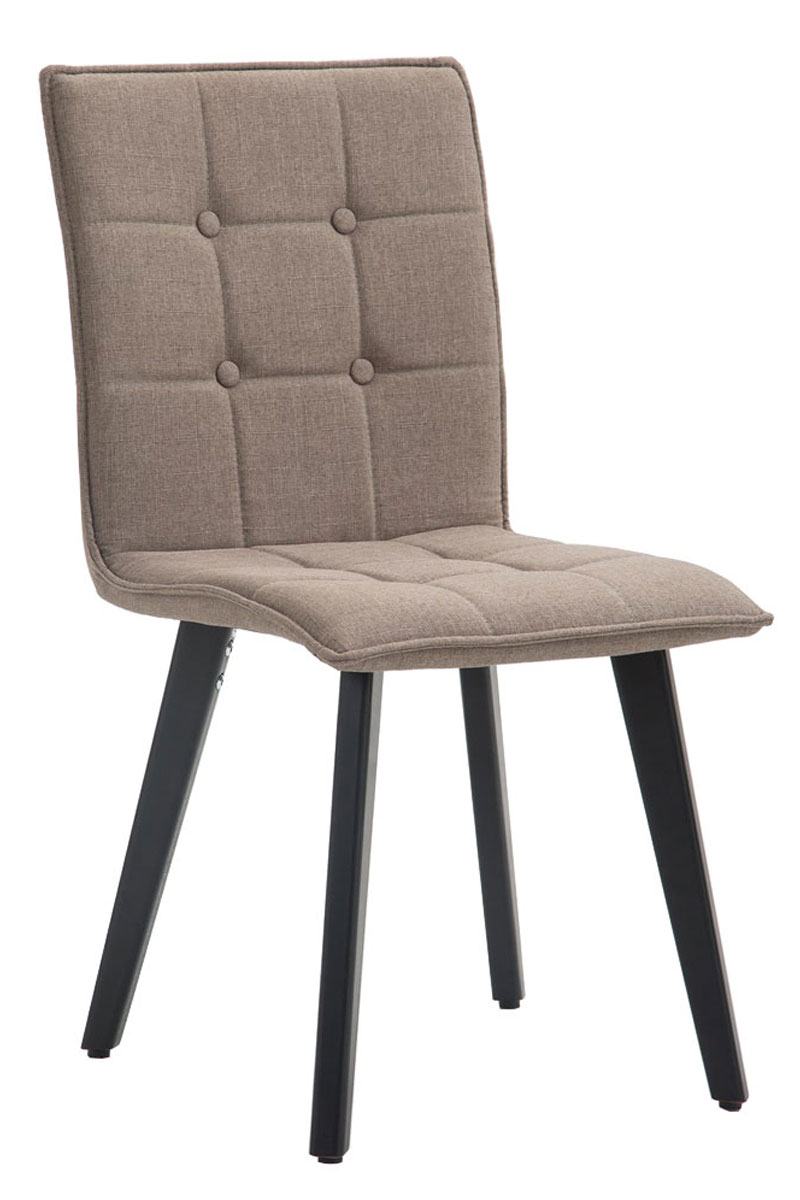 Stuhl Miller Stoff Schwarz
